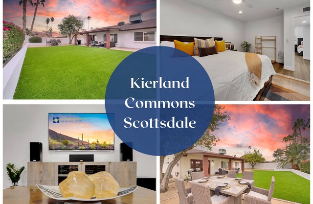 Amazing Kierland Location! Sleeps 8! Large Grassy Yard!