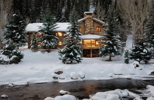 Amazing Log Home on Gore Creek | The Savory Lodge