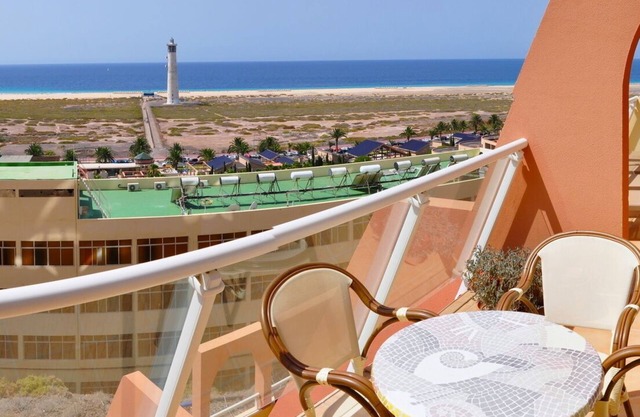 Increíble moderna gran apartamento, en Morro Jable, con impresionantes vistas al mar y Wi-Fi