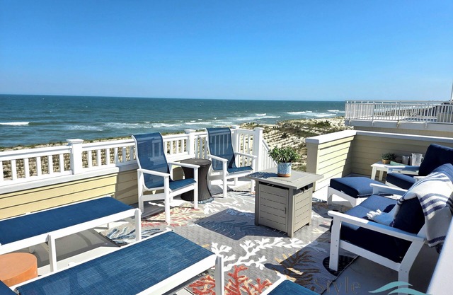 AMAZING OCEANFRONT 3 BD-3 BATH SLEEPS 8 -HARVEY CEDARS-LBI-NJ