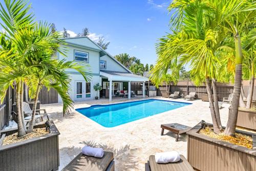 Amazing Tropical Pool House Delray Near Ocean