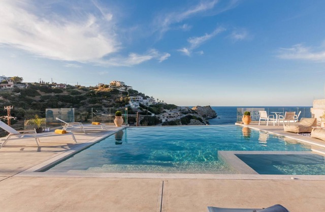 Amazing View Villa Aliki with Infinity Pool