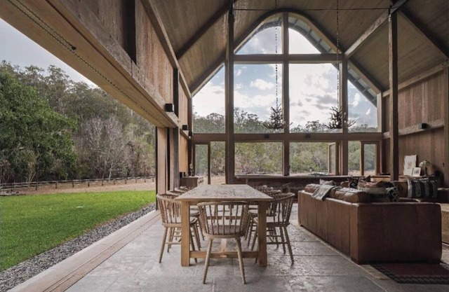 An American Barn meets an Australian shed.