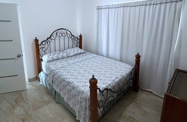 An apartment style "casita" with kitchenette and 2 bed/bath.