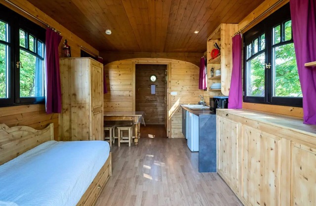 Le Village de la Champagne - Roulotte Casa rural de 1 habitación 2/3 personas PRM