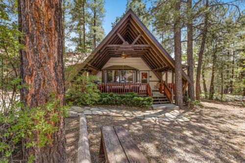 Antelope Leap The Coziest A-Frame in Ponderosa Pines Near Flagstaff
