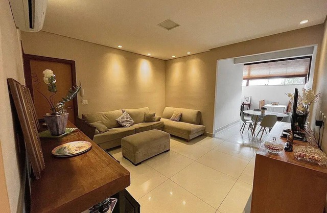 Apê na Pampulha 3Q, Ar Split, Churrasco e 2 Vagas