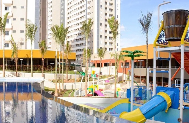 Ap Resort in Olímpia 2 bedrooms for up to 7 people.