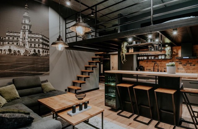 Apartament Loft z Antresolami