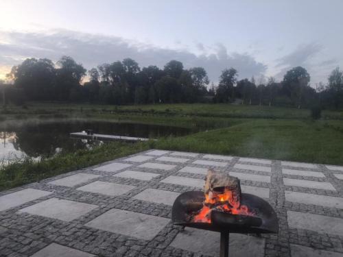 Apartament mazurski u Kazika nad jeziorem Druglin Rożyńsk koło Ełku