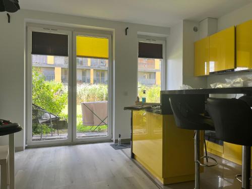 Apartament z ogrodem w Krakowie
