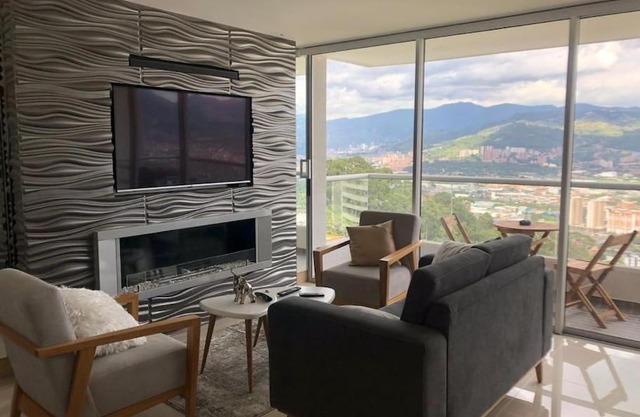 Apartamento con vista a Medellín