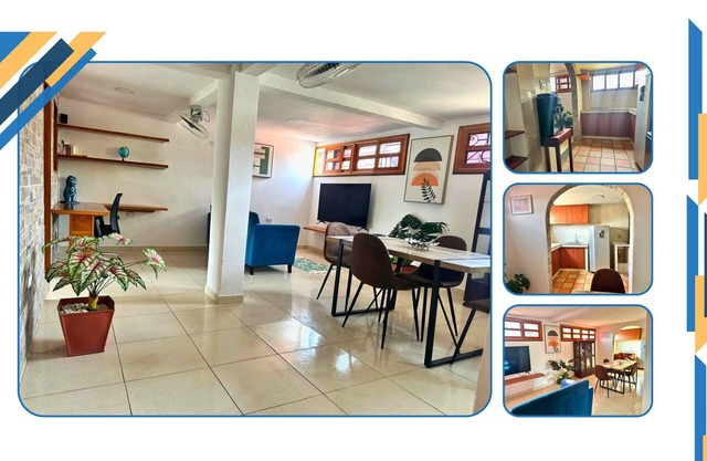 Apartamento de 2 dormitorios cerca a la playa, con WiFi en Santa Marta