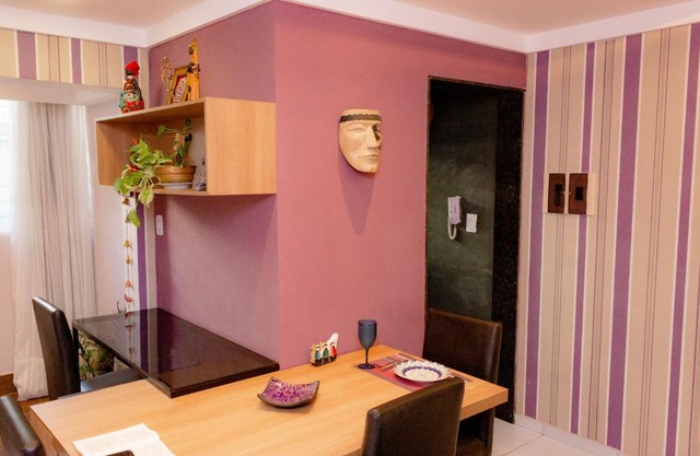 Apartamento decorado nos bancários