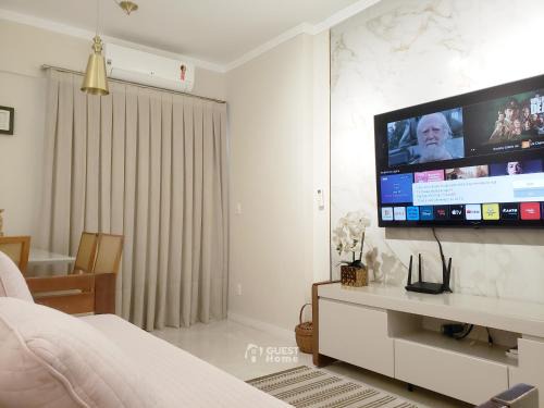 Apartamento Frente Mar, 1 Garagem - Andar Alto