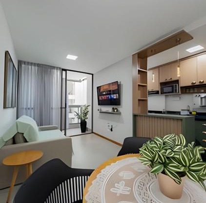 Apartamento lindo e novo em Itapuã