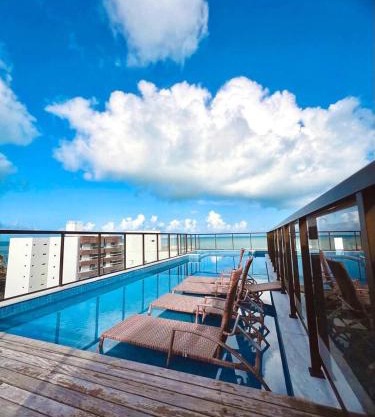 Apartamento na praia de Ponta de Campina
