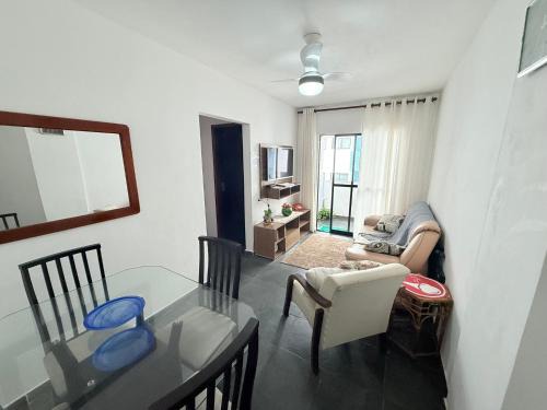 Apartamento Praia Grande completo 5min da praia com garagem