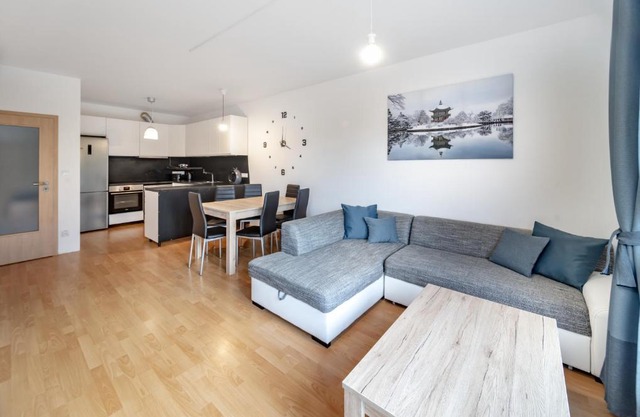 Apartmán Benedikt - soukromá zahrádka