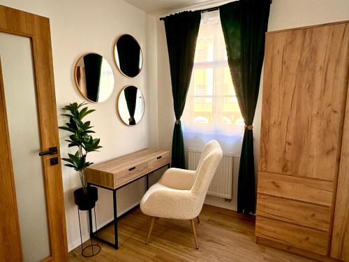 Apartmány ASYMETRIK s parkováním a možností snidaně
