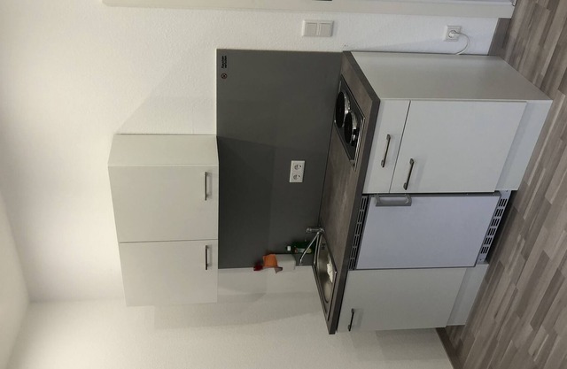 Apartamento con cocina para 3 personas.