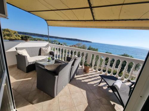 Apartman Petra s pogledom na more