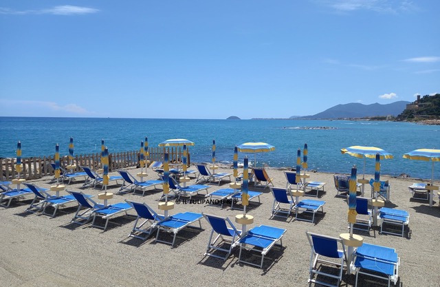 Apartment in a historic building 80 mtr from the beach. Wifi and Airco.
