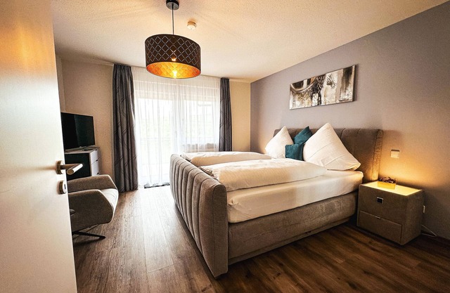 Apartamento 'Ferienwohnung Eichert 55qm' con balcón y Wi-Fi