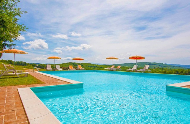Apartamento en las colinas toscanas 4/6 plazas jardín privado, piscina y parque.