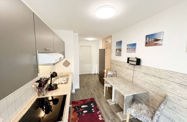 Apartamento 01 con terraza y Boddenblick - Haus Inselperle con vista al Bodden