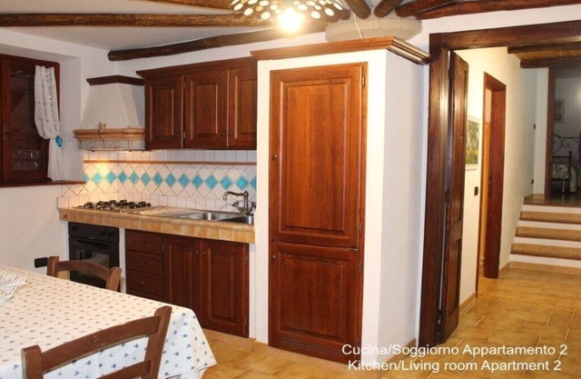 Apartamento 2 en villa en el pinar de Is Arenas (Narbolia)