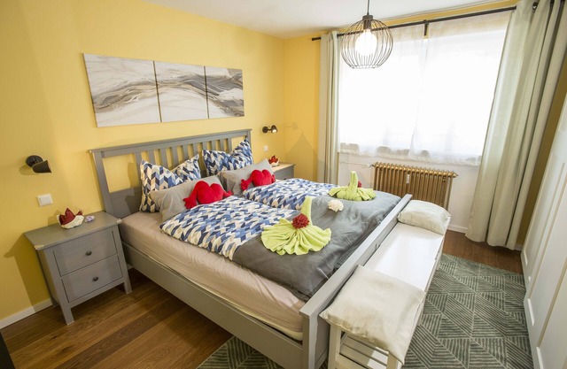 Apartment 2 Sonntagshornblick, 59 m², first floor, balcony, WLAN