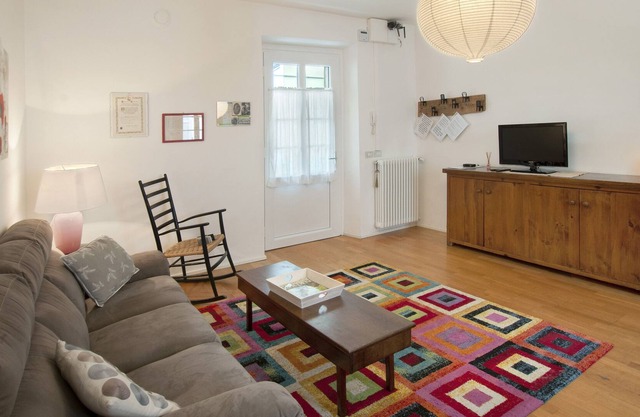 Apartamento 'Al Vecc Purtun Chiavenna' con vistas a la montaña, jardín y Wi-Fi