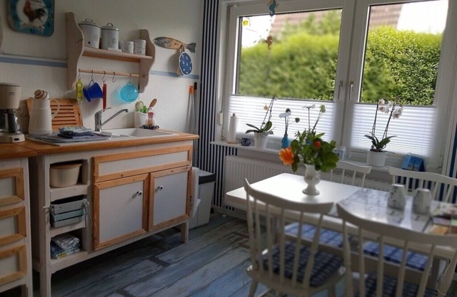 Apartamento 'An Der Nordsee' con Terraza Privada, Jardín Compartido y Wi-Fi
