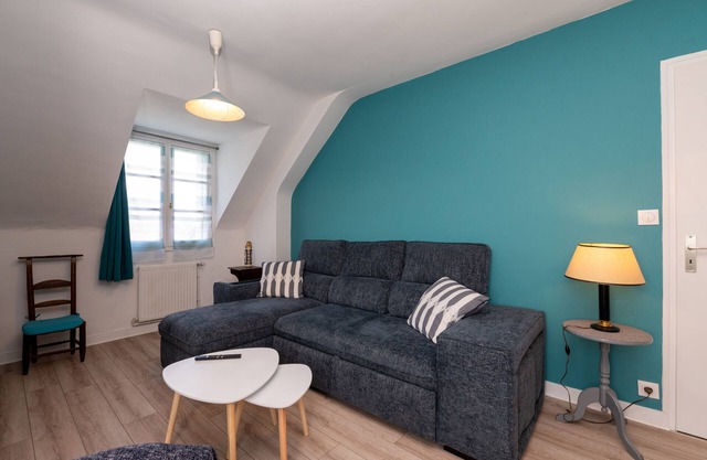Apartamento 'Appartement Ker Glaz' con terraza privada y Wi-Fi