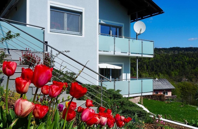 Apartamento 'Ferienwohnung Margarethe' con vistas al lago, terraza privada y Wi-Fi