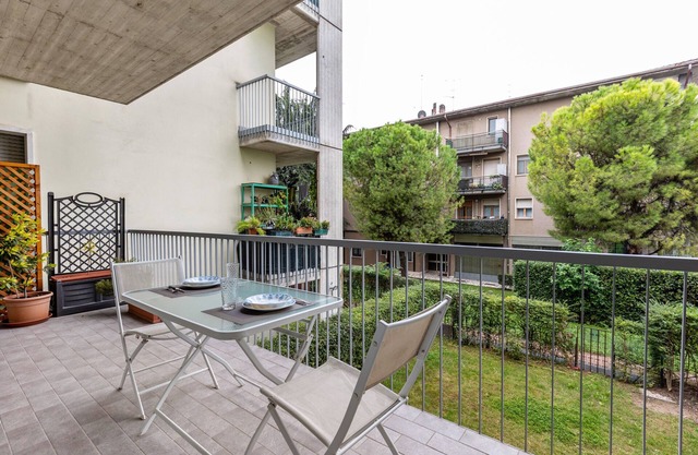 Apartamento 'Bed Smile Valeggio' con terraza compartida, Wi-Fi y aire acondicionado