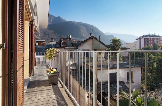 Apartamento 'Bossi View' con vistas a la montaña, Wi-Fi y aire acondicionado
