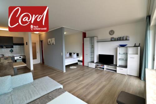 Apartment C46 "Valentine" im Haus Feldbergblick, Lenzkirch, Hochschwarzwaldkarte, Innenpool, Sauna