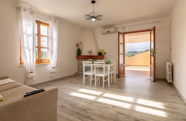 Apartamento 'Casa Belvedere' con terraza privada, Wi-Fi y aire acondicionado