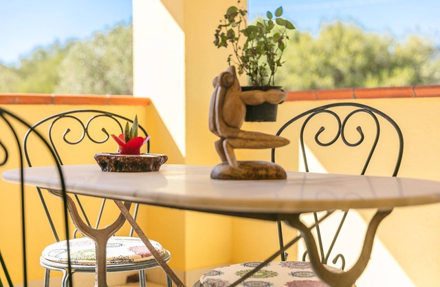 Apartamento "Casa Marianna" con vistas a la montaña y al mar, balcón