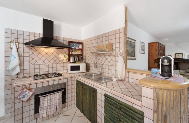 Apartamento 'Casa S'arriali' con vistas a la montaña, Wi-Fi y aire acondicionado