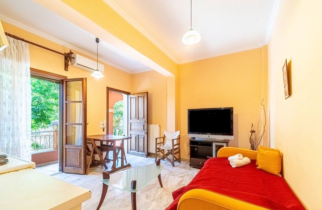 Apartamento 'Christina' con terraza compartida, Wi-Fi y aire acondicionado