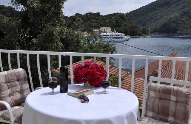 Apartment Danijela Mljet - Studio Apartment with Balcony and Sea View