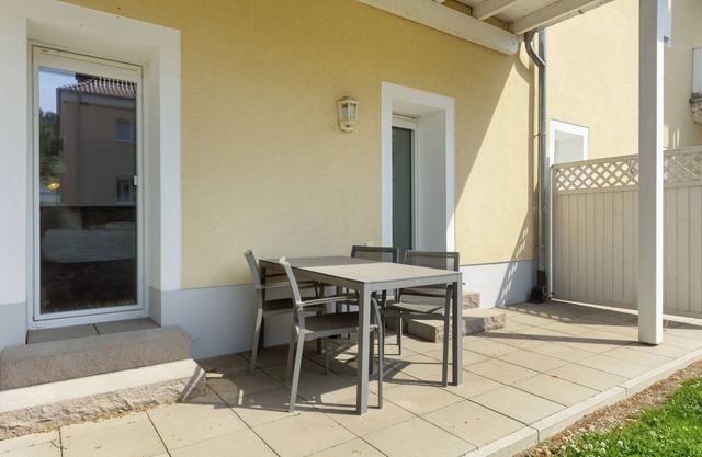 Apartamento 'Donnerhall' con terraza privada, jardín compartido y Wi-Fi
