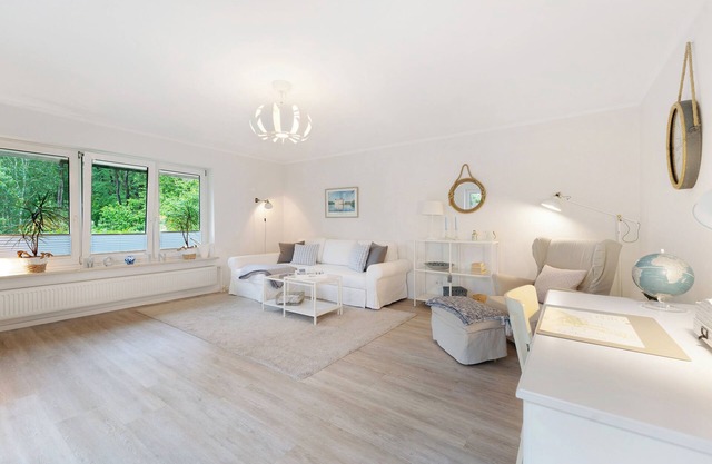 Apartamento 'Ferienwohnung Angeln' con terraza privada, jardín privado y Wi-Fi