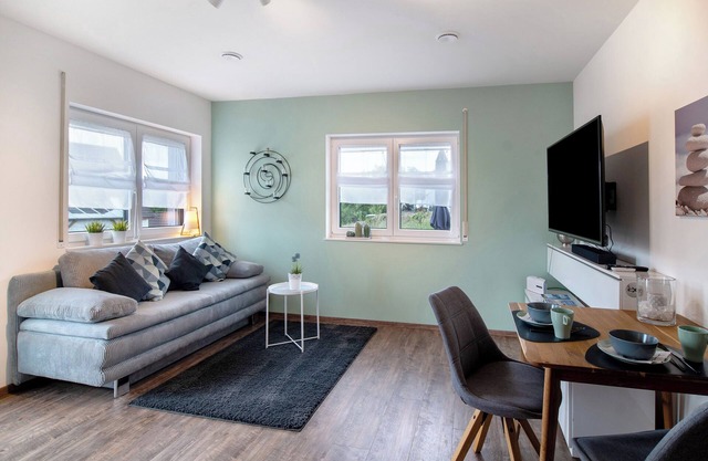 Apartamento 'Ferienwohnung Mit Eigenem Eingang' con terraza privada, Wi-Fi y aire acondicionado.