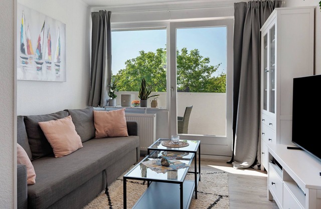 Apartamento 'Ferienappartement Holm Ostsee' con balcón y Wi-Fi