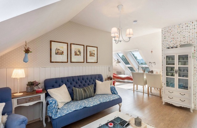 Apartamento 'Ferienwohnung Am Jakobsweg' con jardín compartido y Wi-Fi