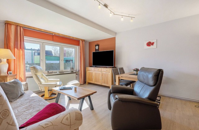 Apartamento 'Ferienwohnung Kapitänskajüte' con terraza privada, jardín compartido y Wi-Fi